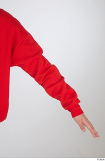 Selin arm dressed red hoodie sleeve sports upper body 0002.jpg